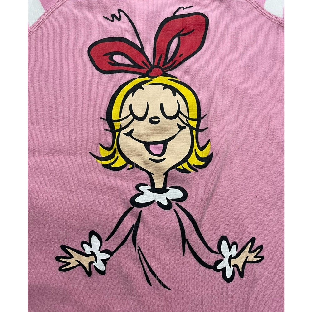 Hanna Andersson Cindy Lou Who Grinch Christmas Pajamas (PJs), 110 cm, Size 5T - Picture 3 of 9